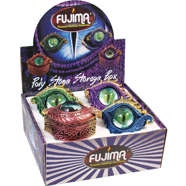 Fujima Dragon Eye Stash Box - 3.5" | 4pc