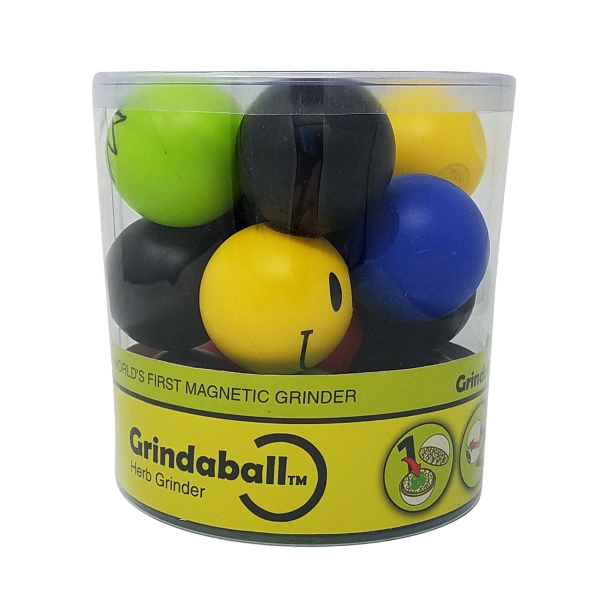 18PC BUCKET - GrindaBall - Assorted Colors/ Designs