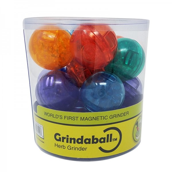 18PC BUCKET - GrindaBall - Assorted Transparent Co...