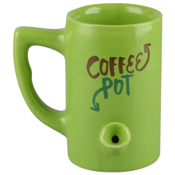 Ceramic Water Pipe Mug - 8oz / Coffee Pot