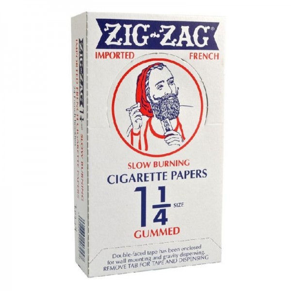 24pk - Zig Zag Orange Slow-Burning 1 1/4 Rolling P...