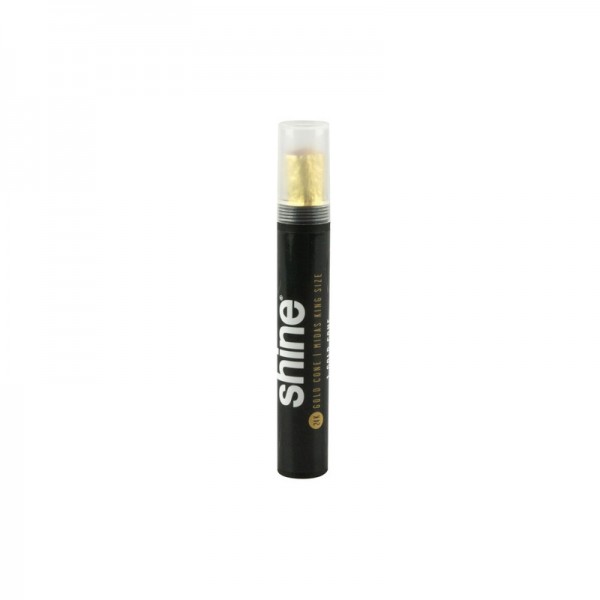 Shine 24K Gold Pre-Rolled Cone - Kingsize