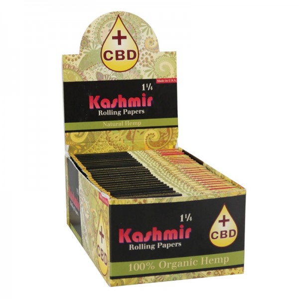 Kashmir CBD Hemp Rolling Papers - 1 1/4" - 50...
