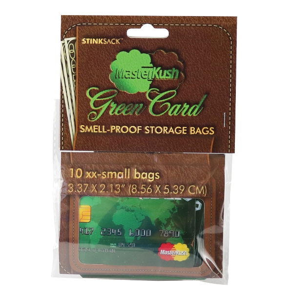 10pc- Stink Sack MasterKush Storage Bags - XX-Smal...
