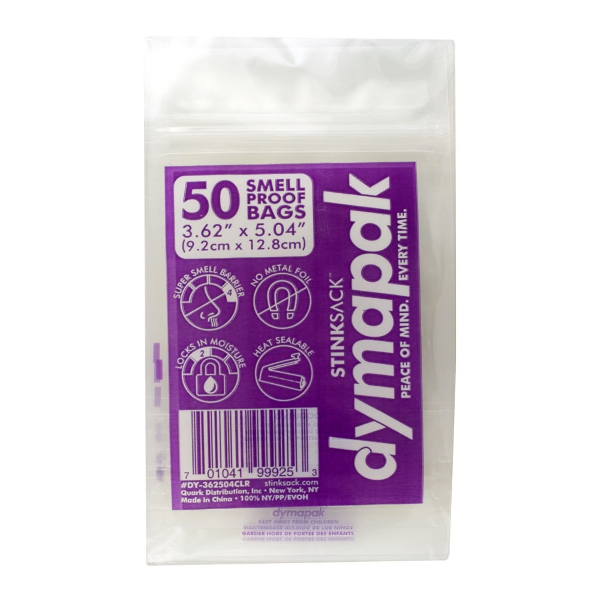 50PC - Stink Sack Dymapak 3.62"x5.04" St...