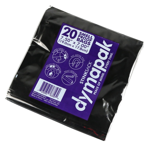 20pc - Stink Sack Dymapak - 7"x7.5" Bags...