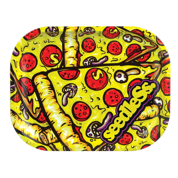 V Syndicate Rolling Tray - Seedless Pizza | 5.5&qu...
