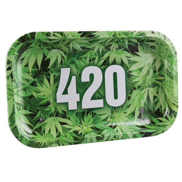 V Syndicate Rolling Tray - 420 Green / 10.5"x...