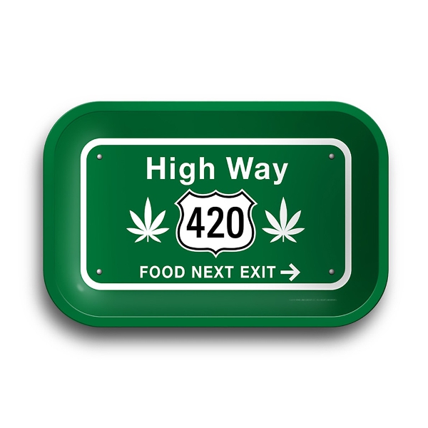 High Way 420 Rolling Tray - 11.25"x7.25"